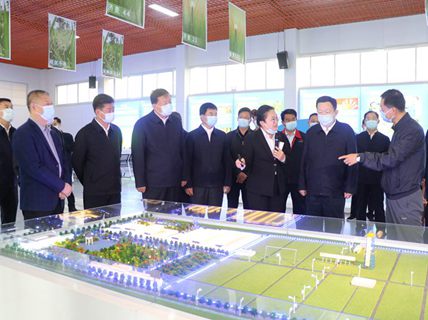 省委副書記、省長(zhǎng)周乃翔到新綠洲公司調(diào)研指導(dǎo)工作